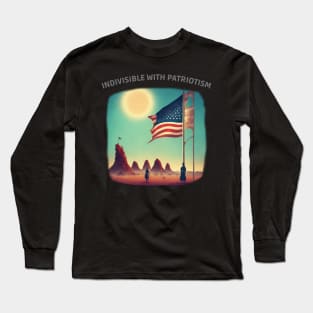 Indivisible by Patriotism Long Sleeve T-Shirt